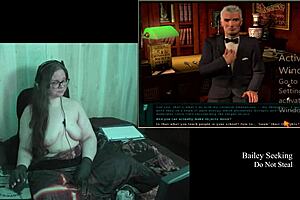 Fat BBW With Big Natural Tits Plays Naked Old Clock Game Part 1