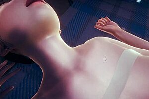 Hey, check out this wild 3D animation with big tits pregnant babe?