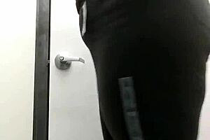 Caught Undressing in Public Dressing Room