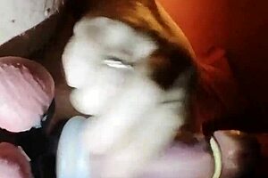 Evening workout at the gym with intense exercises