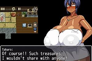 Beautiful big-breasted girl gets a solo photoshoot in this cartoon porn.