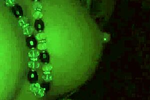 samantha teases her big tits solo