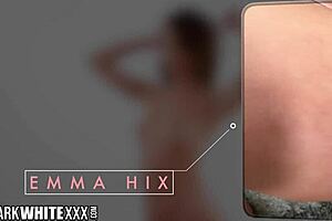 emma hix gets deepthroat and doggystyle double creampie