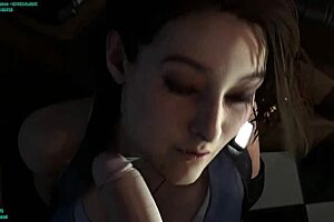 Jill Valentine gets grilled hard in Resident Evil parody by Niisath!