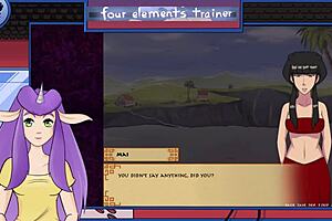 Sultry sounds of an Avatar: The Last Airbender hentai featuring a big ass and tits