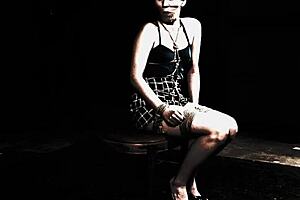 Tiedup Bdsm Sub Toyed By Black Maledom