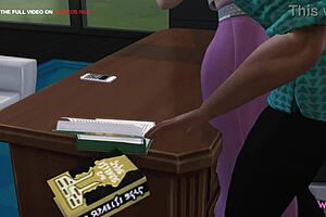 Married woman having an affair with her boss and ignoring her husband’s needs.