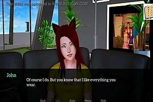 Amateur anime 3D porn video with small boobed starlet.
