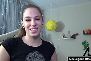 Big tits blonde gets deepthroat and gapes in porn