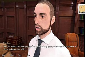 3D animated video of a big-boobed woman’s sexual adventure
