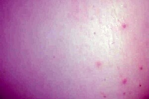 chubby woman uses dildo on fat ass