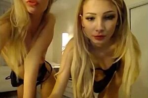 Lesbians licking asses on high definition webcam