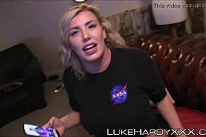 Big booty stepsis rammed doggystyle and spunked on cute face POV