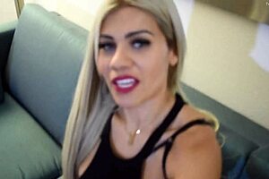 watch this spanish stepmom let me use her pussy and cum on her tits 😏 fernanda alvarez fucks young guy