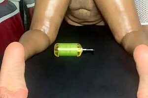 Practicing Sensual Massage On My Step Sister