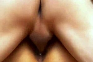 shy latina friend tempts with sly smiles and touches