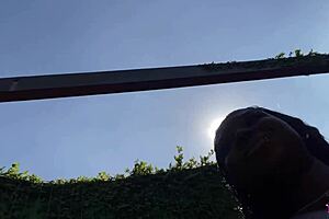 wow, my ex's friend fucks my fat ass hard at camping!