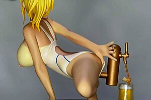 Takaoka Mizuki in Mizugi Kanojo The Animation - Ver Beer Server - 1.6 by Okayama Figure Engineer