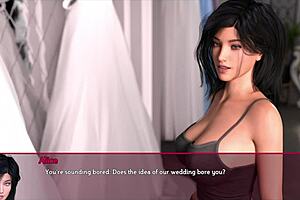 In this freeloading stepfamily episode, the brunette with big tits and ass gets naughty in 3D.