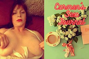 carmen, you granny queen, suck that cock good