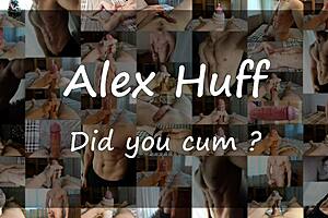 Asmr with cum lube new toy multiple cums moaning alexhuff