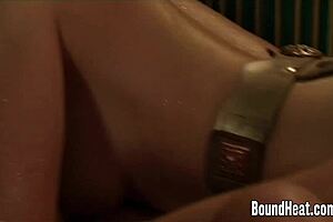 Golden Strapon for Naughty Mistress's Fun