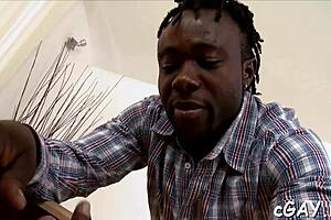 A sophisticated homosexual fellow indulges in a deep anal drilling session with intense sucking.