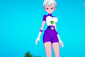 chirai gets naughty after training in dragon ball 😜