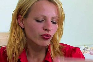 European girls in pantyhose have hardcore sex with adult toys and a strapon
