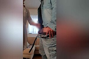 i got the besst handjjob from this japaneese milf and creampied her shaved pussyy