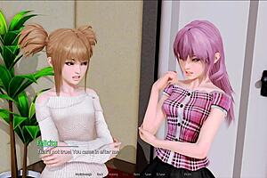Visual novel walkthrough for Harem Hotel 146