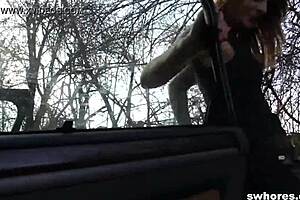 I pick up this cute girl who sucks like a maniac