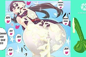 Chi-chi gets her vagina fucked by a thick cock in raw action