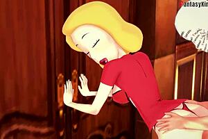 Beth Smith gets fucked in Rick and Morty fantasy