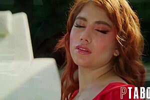 Marina Gold and Raul Costa in hot pool scene after controversy