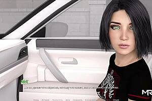 Brunette takes hot shower acting lesson.