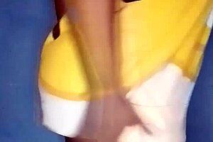 Black beauty gets some fresh vegetables in her ass