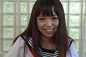 Akari Kiriyama Excited in Uniform After Long Time Part 2