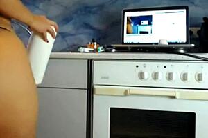 watch sexydea flaunt her alluring curves in that seductive g-string tease?