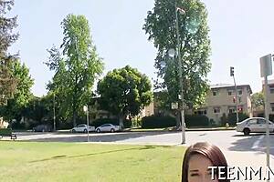 FUCK her TIGHT PUSSY and SUCK her CUNT! Mia Hurley teen 18+ blowjob hardcore fucking.