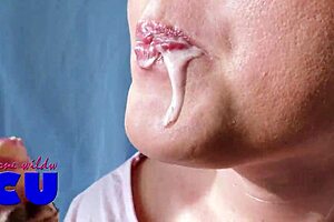 Sucking Ice Cream Like a Cock