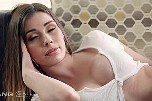 busty lexxi steele in her first threesome