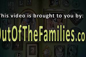 Analized stepmom gets watched during blowjob.