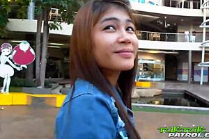 Thai Amateur Delight Fucked Hard with Messy Facial