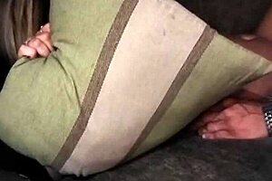 Mandeezy4u2 Brunette Shows Oiled Big Natural Tits in Homemade Double Action Clip