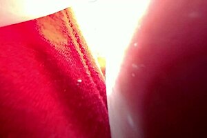 unaware giantess tiny 18+ man hides in tits