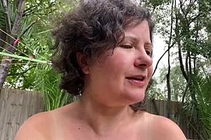 Chubby Aussie Camper Wanks Hard in Tent Despite Sunburn and Mozzie Bites