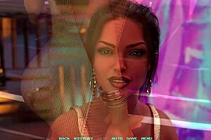 Black Haired Babe Dances Then Fucks