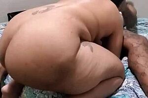 Big dick and diamond shaped body tattoos in homemade porn video