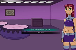 I can't believe I'm watching 18Titans part 10, those anime teens are so hot, I mean, the game is intense!